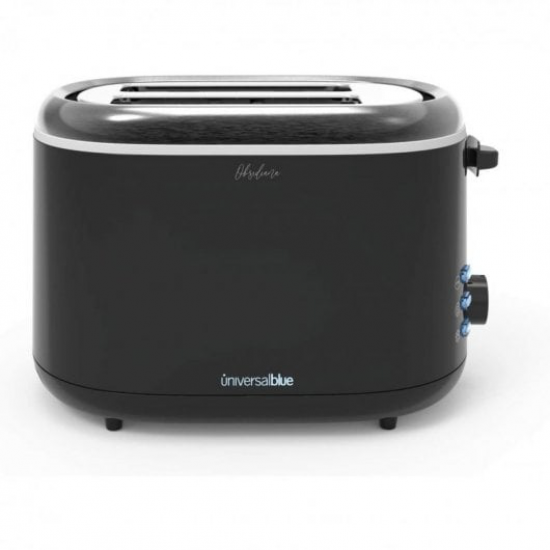 Tostador Universal Blue TOASTY PLUS 2S/OB, 742, 2 ranuras cortas, negro